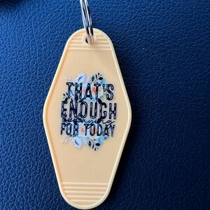 New  motel keychain​